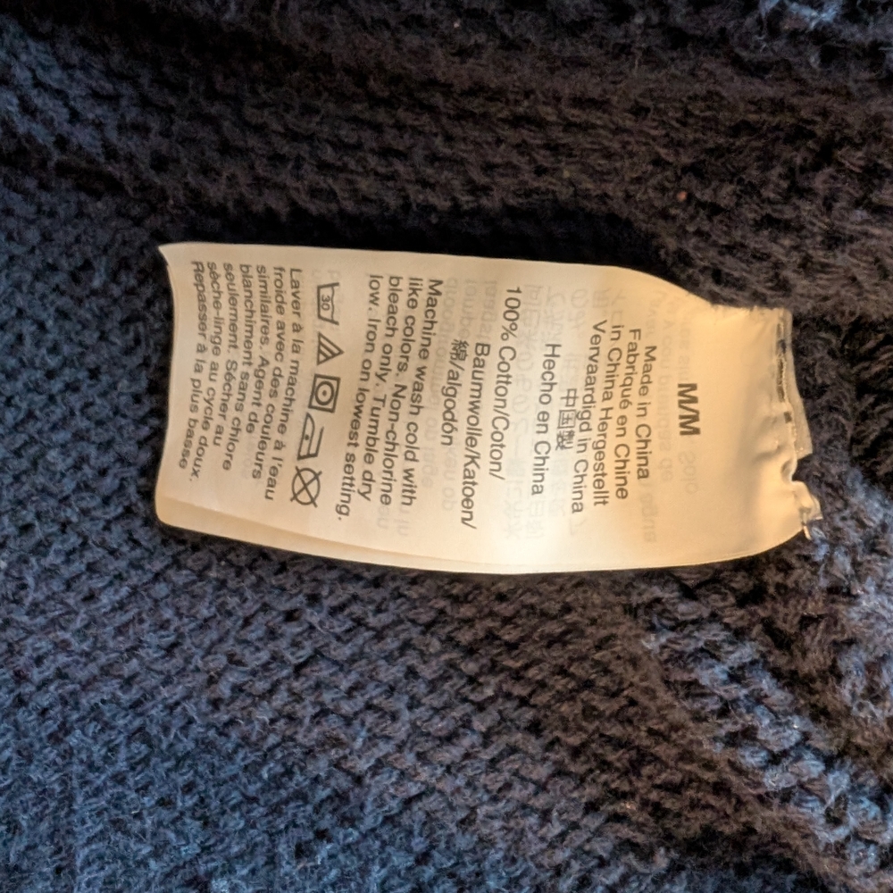 Vintage Blue Sweater - Picture 3 of 3